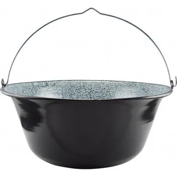 Kempingové nádobí Pro-Tech shop Kotlík smaltovaný 8L 37cm 50722_1&nbsp;71114