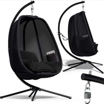 Závěsné křeslo Závěsné křeslo Alvie 190x140x110cm | antracit