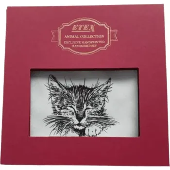 Látkový kapesník Kapesník dámský Animal Kočka