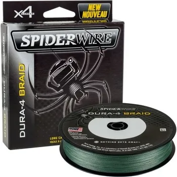 Šňůra Spiderwire Dura4 Green 0,12mm 10,5kg 300m