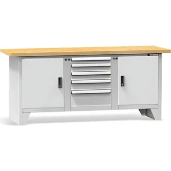 Dílenský stůl HARDWORK EXTRA SC5D 2000 x 700 x 850 mm