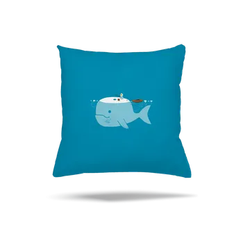 Polštář Bastard Rybaření polštář Blue Turquoise