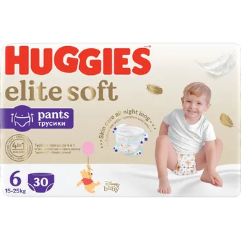 Přebalování HUGGIES® Kalhotky plenkové jednorázové 6 Extra Care Pants (15-25 kg) 30 ks
