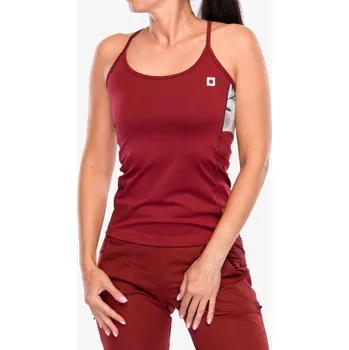 Dámské tričko Dámský lezecký top Ocun Arista - wine merlot