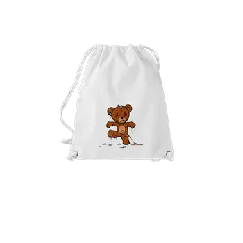 Sportovní vak Bastard Zombie teddy vak White