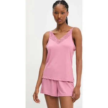 Dámské pyžamo Pyžamo Answear.LAB dámské, růžová barva PG257142.ios 30X, vel. M
