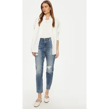 Calvin Klein Jeans Jeansy J20J224513 Modrá Mom Fit 25_28