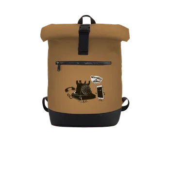 Sportovní batoh Bastard Telefon v důchodu batoh Caramel