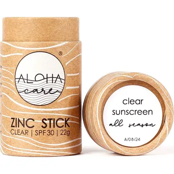 Přípravek na opalování Krém s filtrem Aloha Care Aloha Zinc Stick SPF 30 22 g