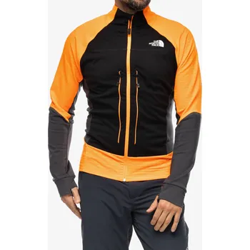 Pánská bunda Bunda na skialpinismus The North Face Dawn Turn Softshell FZ - black/orange