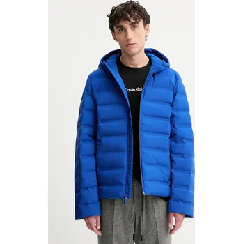 Péřová bunda Calvin Klein LV04LD521G modrá 95X, vel. S