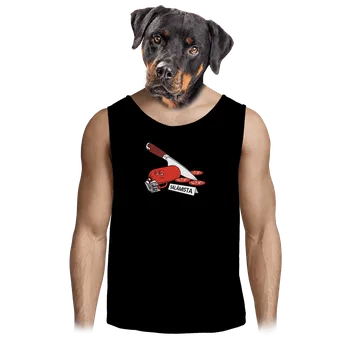 Pánské tílko Bastard Salámista pánské tílko Black