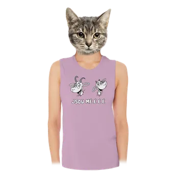 Bastard Kozy Jsou méééé dámské tílko volné Lilac