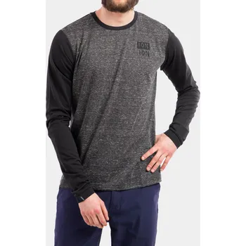 Pánská mikina Mikina na kolo ION LS Seek - black