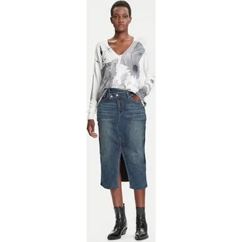 Dámský svetr Desigual Svetr Gotemburgo 25WWJF15 Šedá Regular Fit M