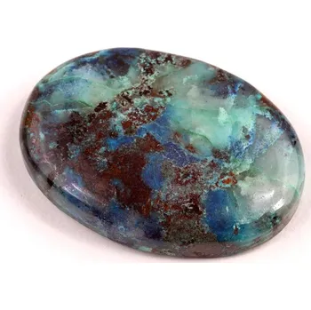 Sběratelství Kabošon Crystal Chrysocolla č.5342 (39x27x7mm)