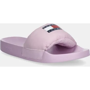 Dámské pantofle Pantofle Tommy Jeans TJW COMFY POOL SLIDE EN0EN02854 růžová 30X, EUR 36