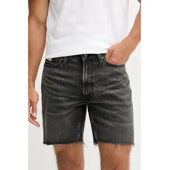 Pánské kraťasy Džínové šortky Calvin Klein Jeans LV04RB791G šedá 09A, vel. 31