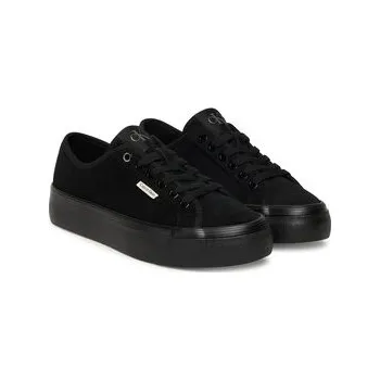 Dámská obuv Calvin Klein Sneakersy Vulc Flatf Lace Up Sue/Wl Ck YW0YW02000 Černá 37