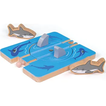 Výuková hračka Bigjigs Rail Vír se žraloky
