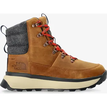 Pánská zimní obuv Zimní boty The North Face Bergen Leather WP - timber tan/tnf red