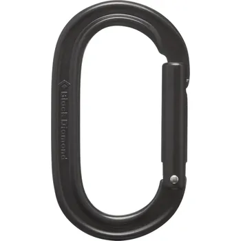 Jištění Karabina Black Diamond Oval Keylock Carabiner - black