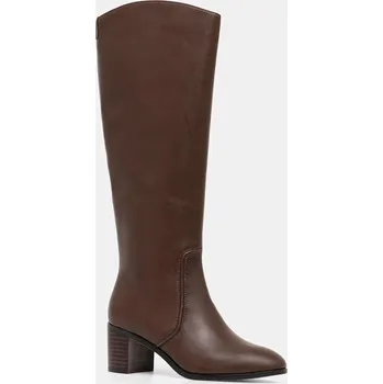 Dámské kozačky Kožené kozačky Lauren Ralph Lauren Charly 802974388002.200 hnědá 89X, EUR 36