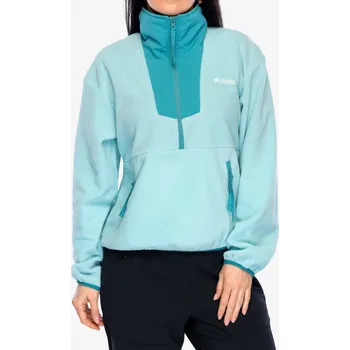 Dámská mikina Dámská mikina bez kapuce Columbia Sequoia Grove Half Zip Fleece - spray/teal