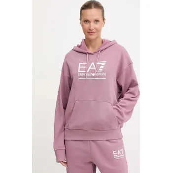 Dámská móda Mikina EA7 Emporio Armani AF12473.7W000417 růžová 34X, vel. M