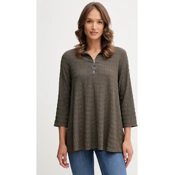 Dámská halenka Halenka Joseph Ribkoff dámská, zelená barva, hladká, 253028 78X, vel. 50