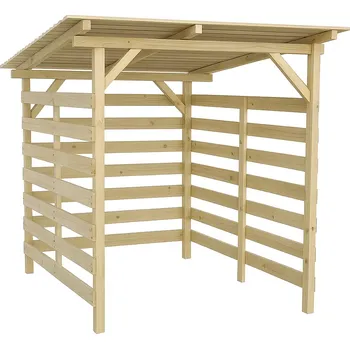 Dřevník Ráj dřeva Jacer Přístřešek na dřevo 170 x 170 x 180 Dřevník M Zahrada