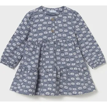 Dívčí šaty Dívčí šaty Mayoral 2915.4F.Baby.9BYA modrá 50X, vel. 74