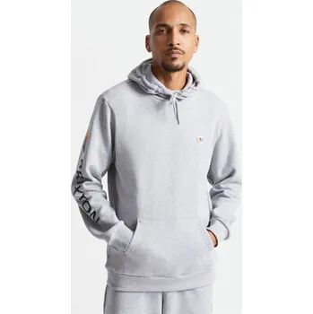Pánská mikina BRIXTON mikina - Alton Hood Htgry (HTGRY) velikost: L
