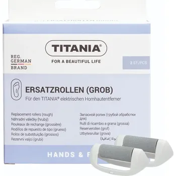 TITANIA hrubé nástavce k elektrické brusce na paty, 2 ks