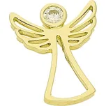 Goldstore Zlatý přívěsek s briliantem anděl Váha: 0.63 g