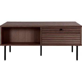 Konferenční stolek House Nordic Konferenční stolek, hnedá/ přírodní, 50x100 cm, Kyoto Barva: Hnědá