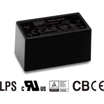 spínaný zdroj Mean Well IRM-05-12 Miniaturní zdroj na PCB 5W 12V