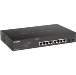 D-Link DGS-1100-10MPV2, 8x 1000Base-T 802.3af/802.3at PoE, 2x SFP, 130W PoE budget DGS-1100-10MPV2/E