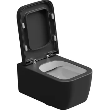 Klozet WC závěsné Brio, rimless, dvoubarevný, zadní odpad, BRWCSOBI000003FI