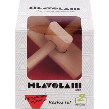 Dětské zboží Dřevěný hlavolam Kříž