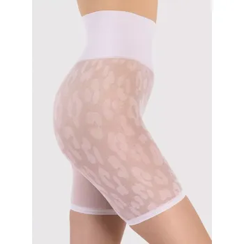 Kalhotky Dámské kalhotkové šortky M0012 Cristina 30 Den Bílá vzor - Fiore bílá s potiskem 1/2