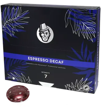 Káva Kaffekapslen | Espresso Bez kofeinu - Počet kapslí pro Nespresso® Pro: 50