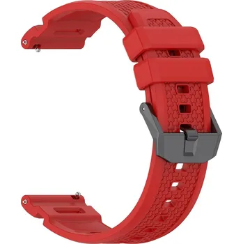 VSECHNONAMOBIL 117183 SILICONE Vyměnitelný řemínek pro Garmin Venu X1 červený
