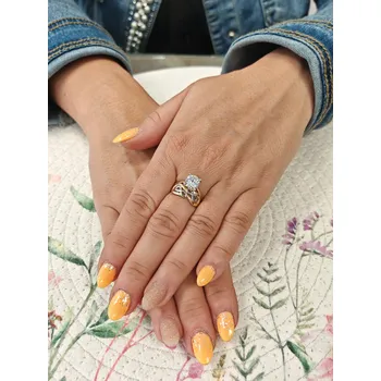 Prsten Zlatý dvojitý prsten nekonečno Velikost prstenu: 55, Váha: 3,21 g, Ryzost: 14kt (585/1000)