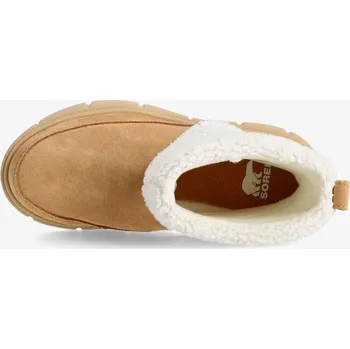 Dámská zimní obuv Zimní boty dámské Sorel Explorer III Slip-On Cozy WP - tawny buff/sea salt