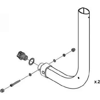 Thule Bike Carrier Adapter 4-point Fixation Fiamma