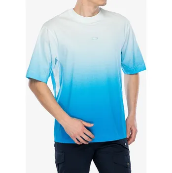 Pánské tričko Bavlněné tričko Oakley Gradient Tee - gradient swimming blue