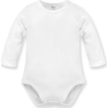 Kojenecké oblečení PINOKIO Body dlouhý rukáv Lovely Day uni bílá vel. 62