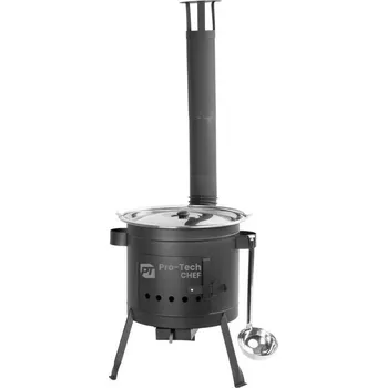 Pro-Tech CHEF Sestava na guláš s nerezovým kotlíkem 10 l  40704