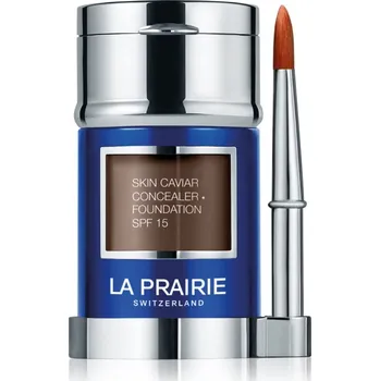 Make-up La Prairie Skin Caviar Concealer Foundation make-up a korektor SPF 15 odstín W-80 Warm Chestnut 30 ml